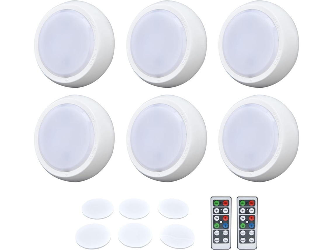 Mini Luz Noturna Led Sensível Ao Toque Ajustável E Com Sensor De