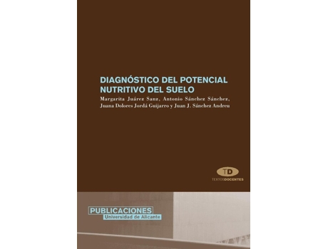 Livro Diagnóstico Del Potencial Nutritivo Del Suelo de VVAA (Espanhol)