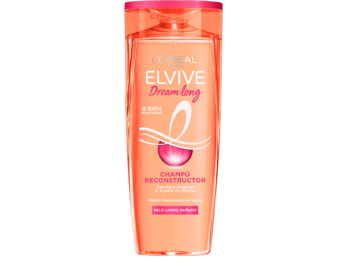 Champô Reconstructor para Cabelo Longo Elvive Dream Long L'ORÉAL PARIS 250 ml