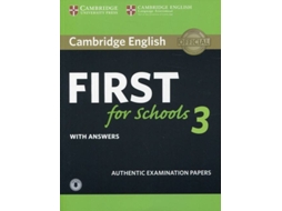 Livro Cambridge English First Schools 3 Self Study Pack (Inglês)