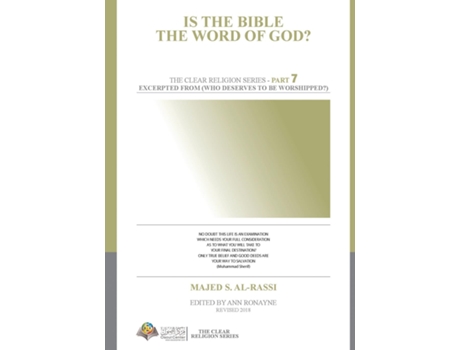 Livro Is the Bible the Word of God? de Majed S Al-Rassi (Inglês)