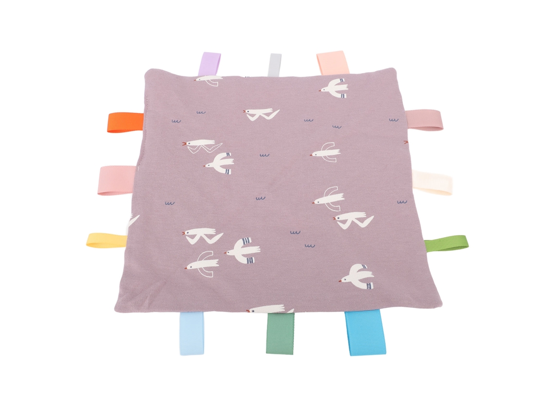 Primerox cobertor de Segurança para Bebê com Rótulos Coloridos Algodão Sensorial Soothing para Dormir Gavião