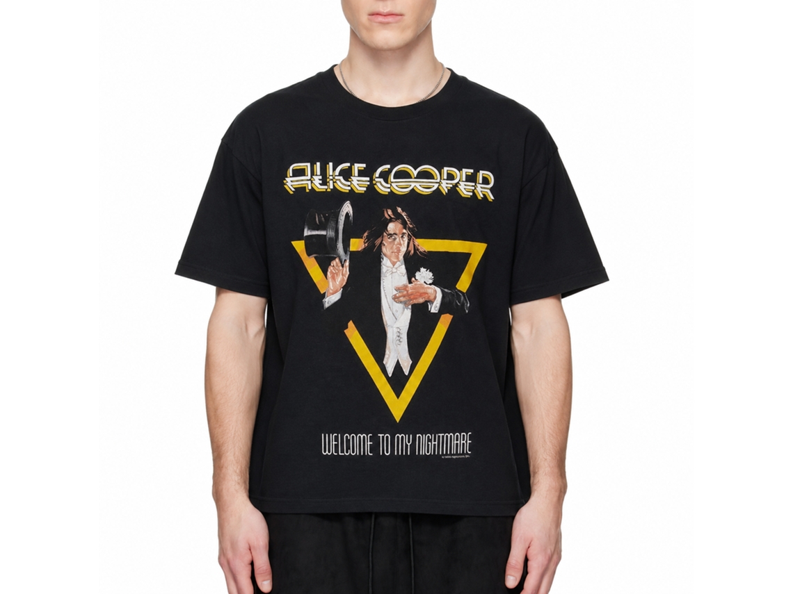 Alice Cooper Welcome To My Nightmare T-shirt Unisex Adults Size:l