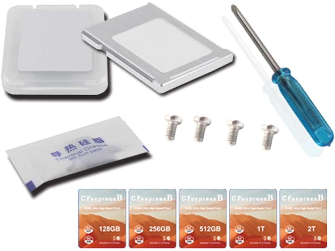 Adaptador Nvme 2230 de Alumínio para Cfe Tipo B com Dissipação de Calor Eficiente. SFUSHOS