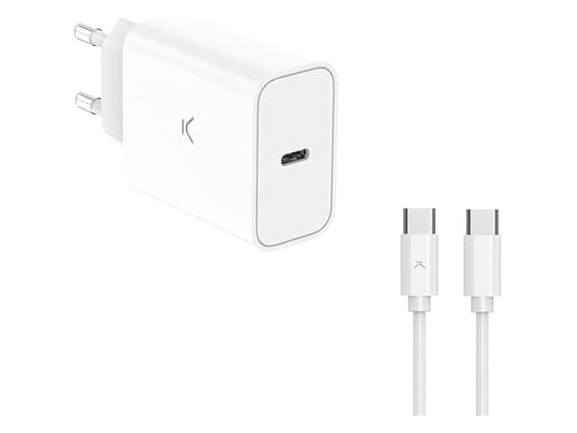 Carregador De Rede Ksix Ksix 30 W Power Delivery Usb C Branco Ksix Smart Your Tech