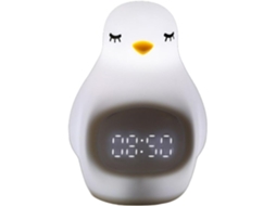 Despertador Digital Inteligente Magiclulu Em Silicone Com Led E Luminária De Mesa Ideal Para Meninos Meninas, Oferece
