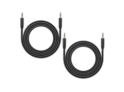 Cabo Aux Estéreo 3.5mm Conector Macho Para Macho Transmissão Áudio