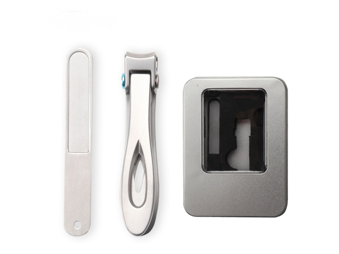 Lurelia Kit De Manicure E Pedicure, Em Aço Inoxidável, Para Idosos, De Boca Larga, Ergonómico, Antiderrapante, Para Cuidados Pessoais