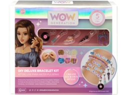 Kit Deluxo WOW GENERATION para Fazer Pulseiras (Idade recomendada: 8 anos)