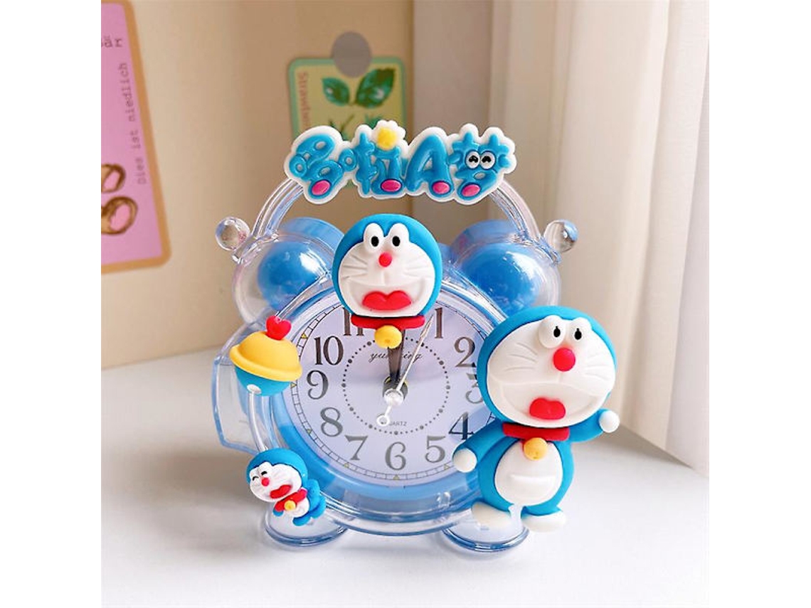 Despertador Anime Hello Kitty e Amigos com Mini Cozinha Tema Doraemon BRILVIBERA