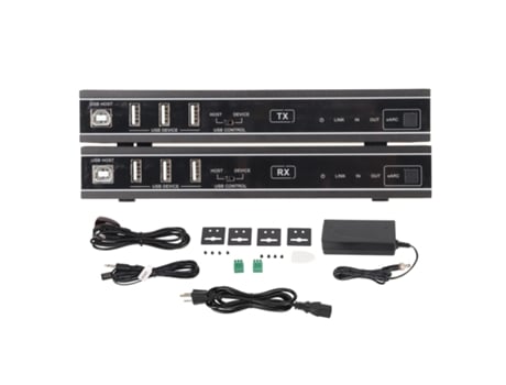Adaptador Extensor Hdbaset Com Transmissão 8k E Usb