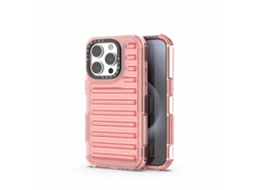 Capa Híbrida Pc Tpu De Alta Transparência Para Iphone 15 Pro - Airbag