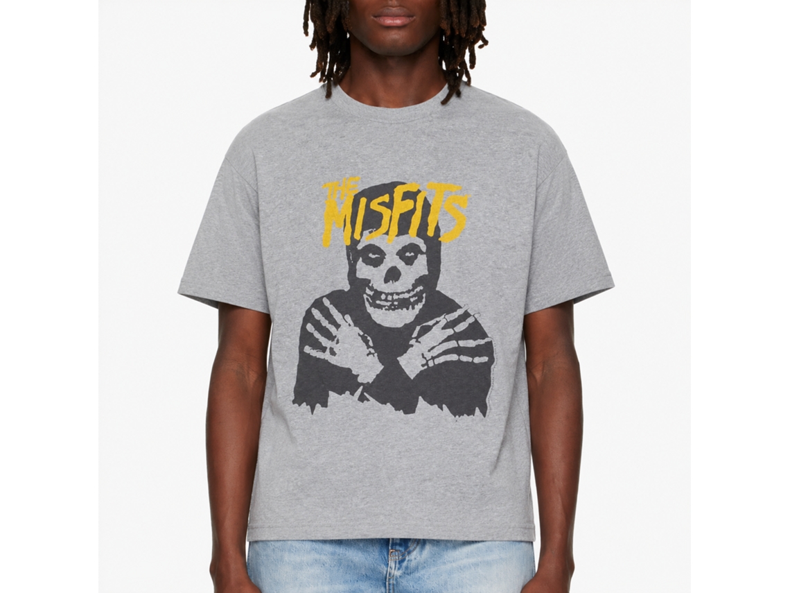 Misfits Classic Skull T-shirt Unisex Adults Size:xl
