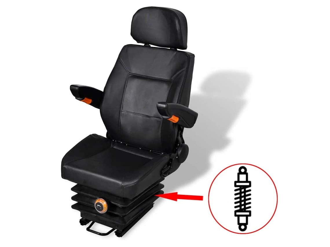 Assento De Trator Com Suspensão
