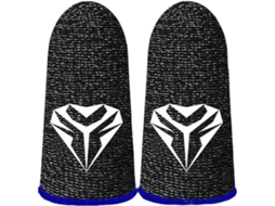 Luvas Gamer Sem Dedos Com Proteção Para Polegar Controles De Celular, Resistentes Ao Suor, Antiderrapantes E Compatíveis