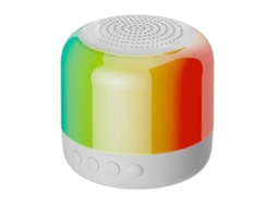 Alto Falante Bluetooth Portátil Para Áreas Externas Y6c, Mini Subwoofer Estéreo Surround Sem Fio Com Luz Rgb Olysi Shop