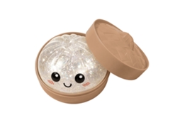 Squishy Dowmoo Bun Transparente com Pérola para Crianças e Presentes LAXISCREED