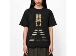 Rockinstone John Wick Stained Glass Window Black Adult T-shirt Size:s