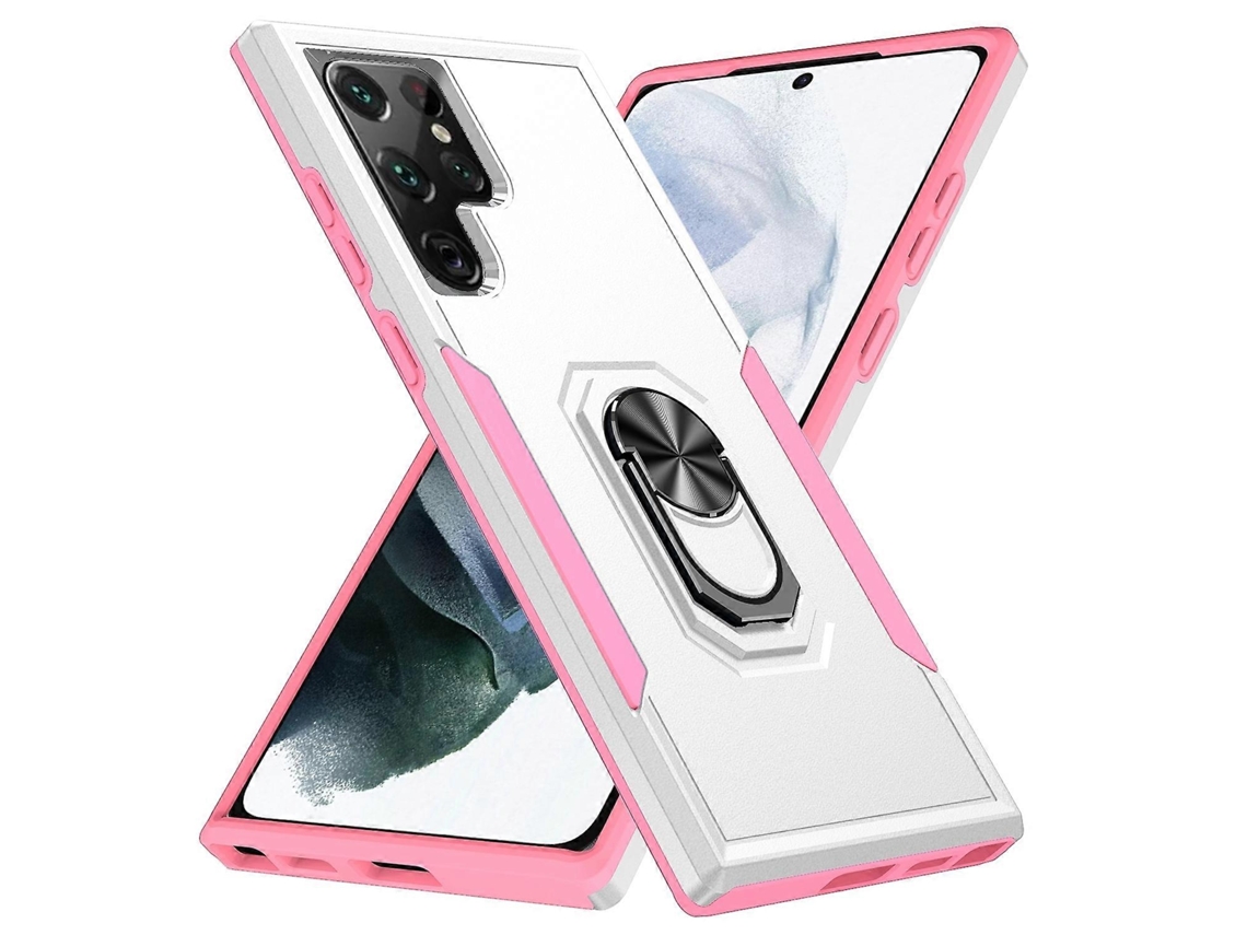 Capa Para Samsung Galaxy S23 Ultra 5g Pioneer Armor Em Pc + Tpu Com Suporte.