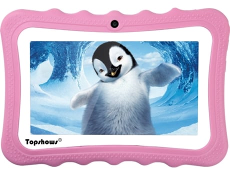 Tablet para Infantil TOPSHOWS X1 (7' - 16GB - 1GB RAM - Wi-Fi - Rosa)