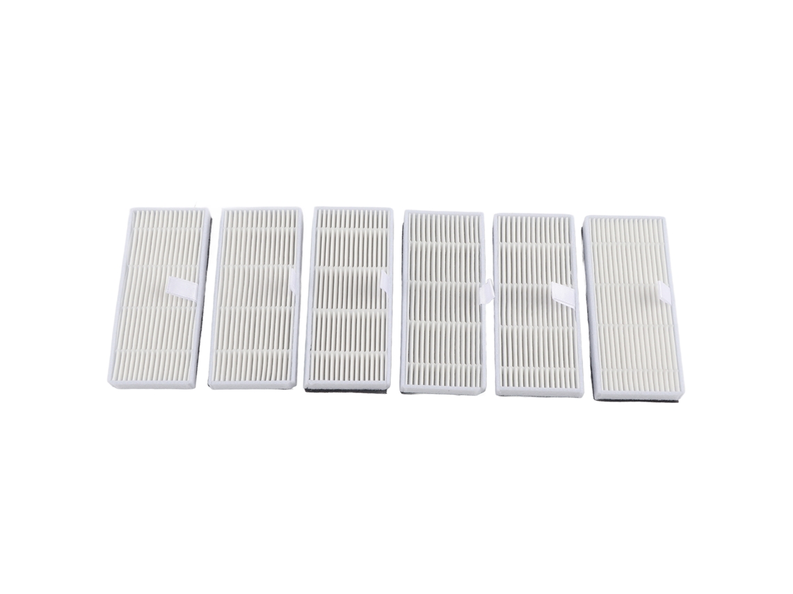 Kit de Filtros de Substituição para Aspirador Robô Lydsto R1 6 Peças