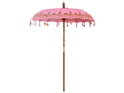 Parasol Balinês Rosa 185 X 185 X 260 Cm HARLANV1