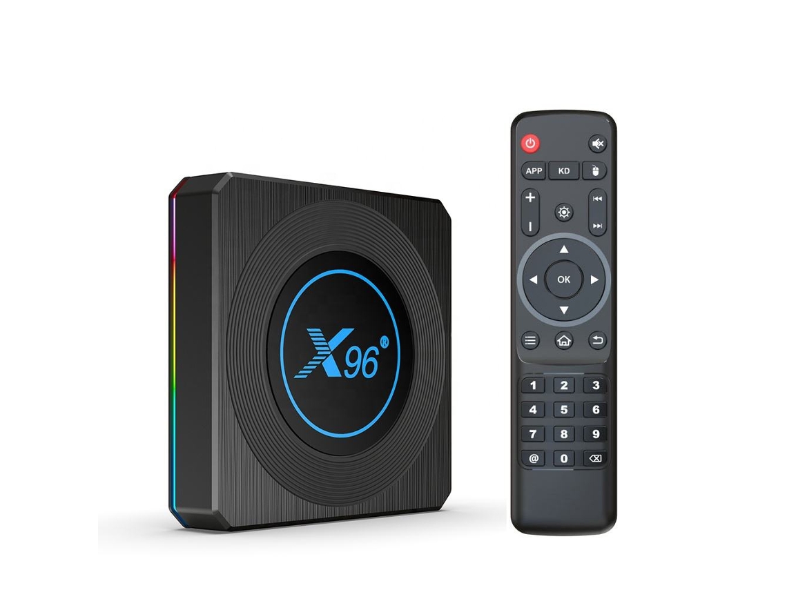 Caixa De Tv X96 X4 Amlogic S905x4, 4 Gb De Ram/32 Gb De Rom, Wi-fi 2.4g/5g 100m Lan Bt4.0 8k H.265 Android 11.0 (preto)
