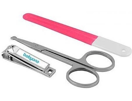 Conjunto de Unhas  para Bebé Rosa