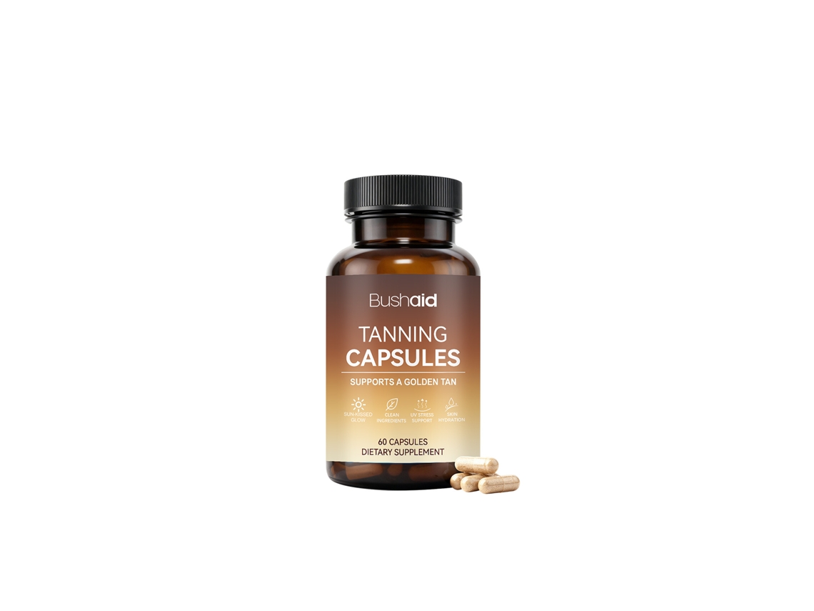 Cápsulas Bushaid Black Support Saudável Natural