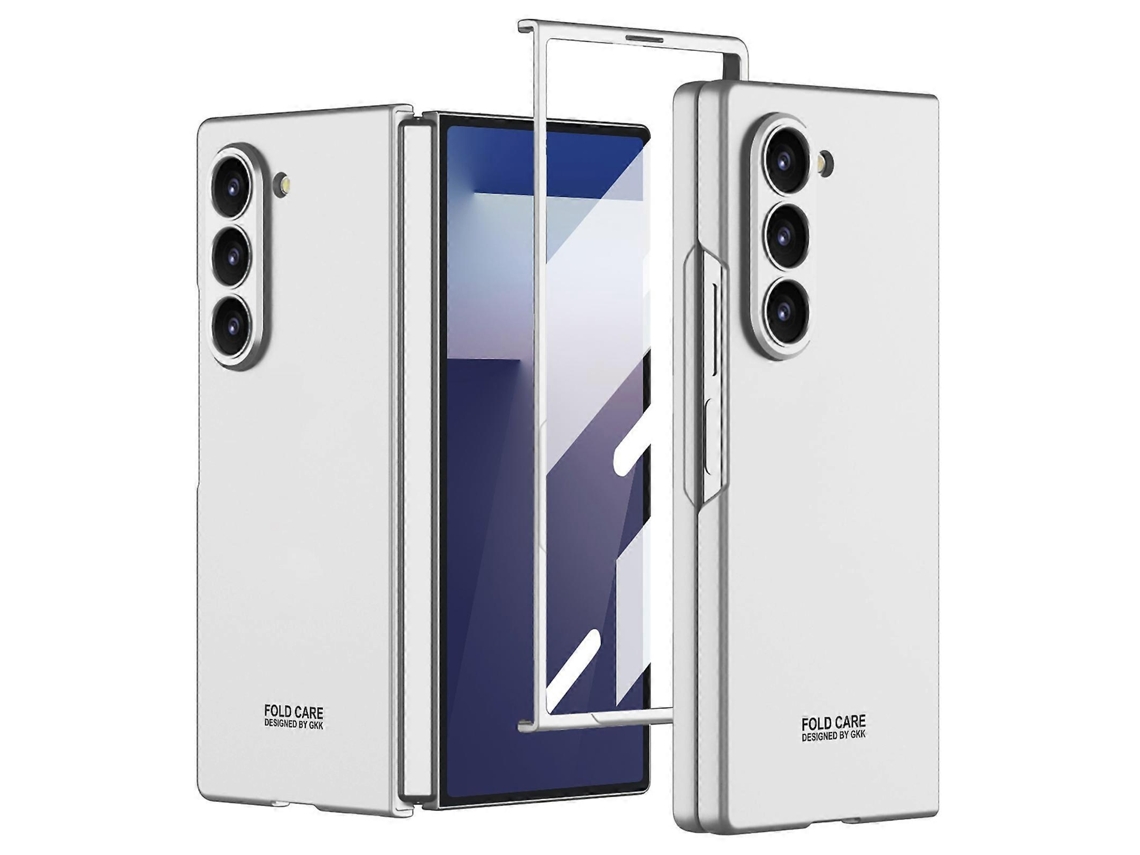 Capa Vidro Temperado Para Samsung Galaxy Z Fold7 5g, Prateada, Elysve