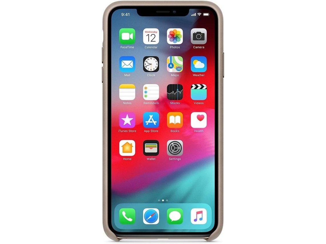Capa compatível APPLE iPhone XS Max Pele Marron MRWR2ZM/A
