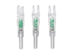 3 Nocks Iluminados, Plástico, Verde | S/MARCA