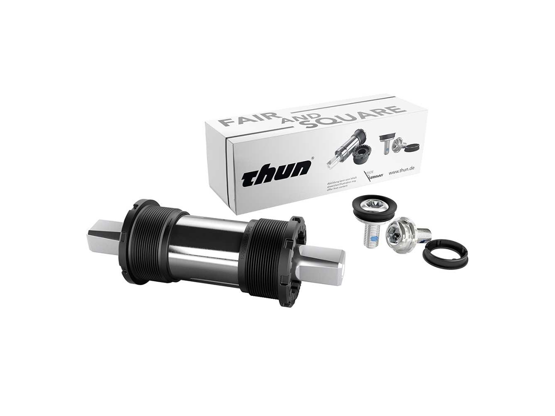 Eixo Pedaleiro Efficient Jive Prateado 68 Mm / 116 Mmthun