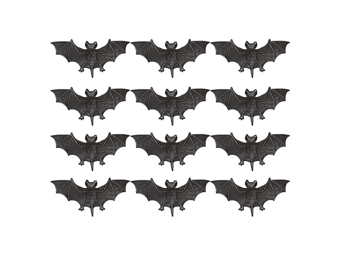 12 Peças de Decoração de Morcego de Halloween para Decorações de Halloween ALLINLESS