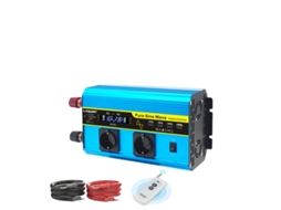 Inversor De Onda Senoidal Pura, Compatibilidade Com Tomadas Europeias, 12v-220v-4000w