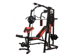 Fitness Atlas X1 Abdominais, Costas, Bíceps, Peito, Quadríceps, Trapézio, Tríceps Hms