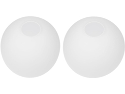 Conjunto De 2 Peças De Vidro Simples Para Decoração De Interiores, Ornamento Criativo E Exclusivo.
