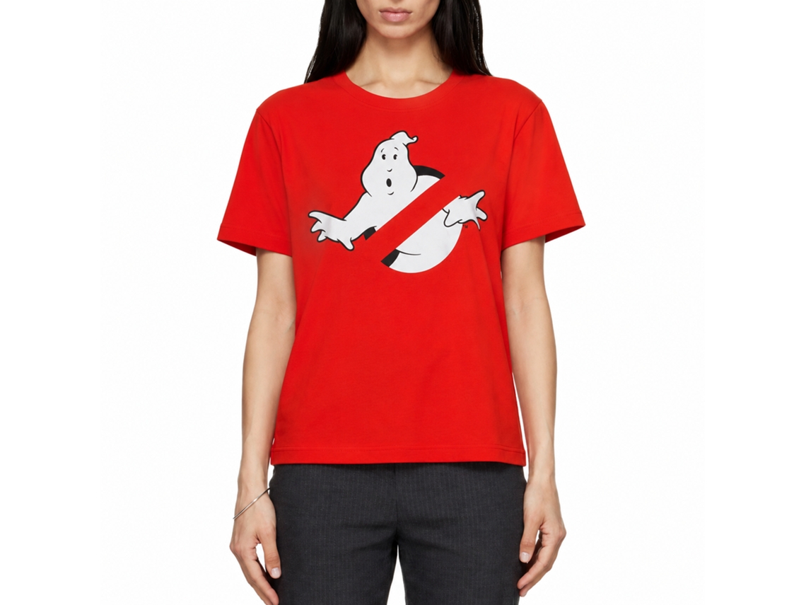 Ghostbusters Logo T-shirt Red Unisex Adults Size:m