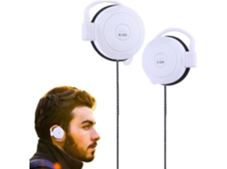 Fones De Ouvido Portáteis Com Gancho Orelha, 8cm × 11cm Conector Estéreo De 3, 5mm