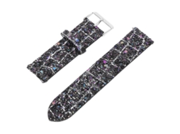 Pacote Com 1 Pulseira De Couro Brilhante Para Relógio Inteligente Compatível Com Galaxy Square Grid, Liberação Rápida Olysi Shop