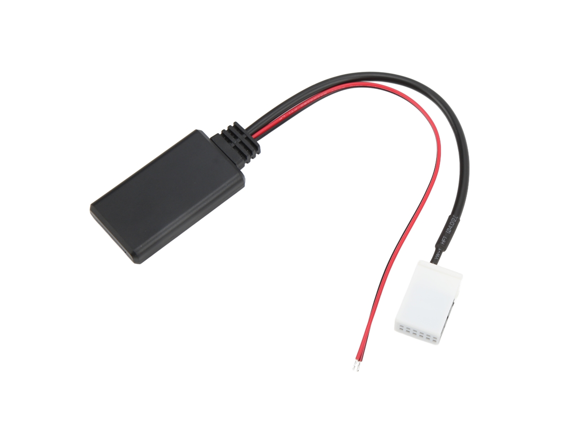 Módulo Bluetooth 5.0 De 12 Pinos Com Cabo Aux E Adaptador Música Mp3 Para Rcd300, Rcd310, Rns300, Rns310 E Rcd510(sem Microfone)