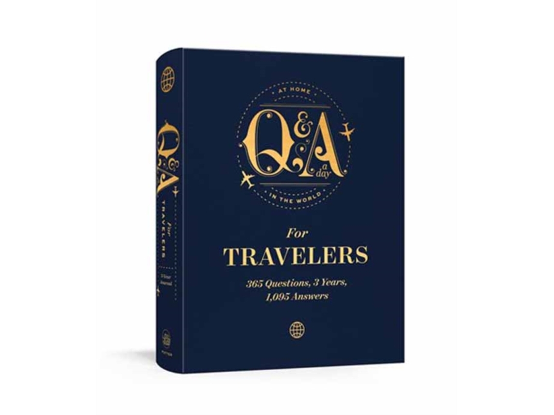 Livro Q and A Day for Travelers de Anna Frenkel (Inglês)
