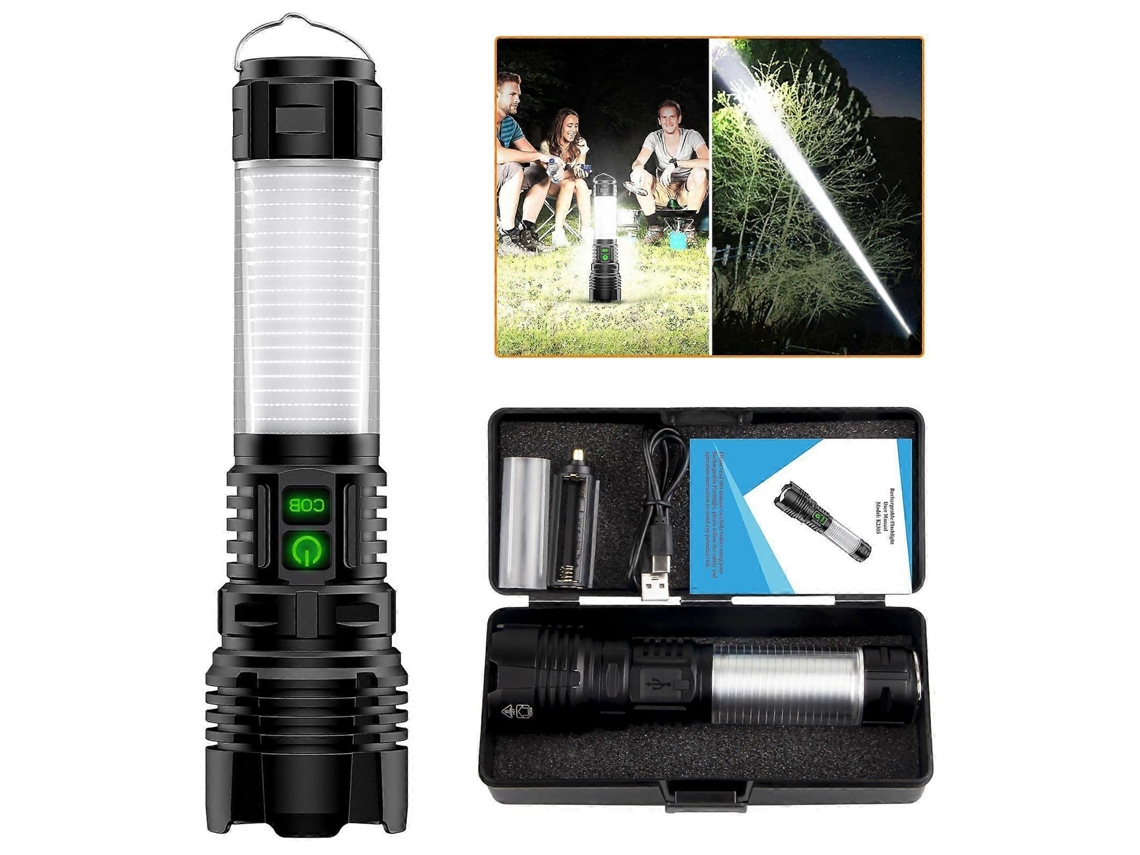 Lanterna De Camping Led, Recarregável E Impermeável Para Suas Aventuras Ao Ar Livre. Olysi Shop