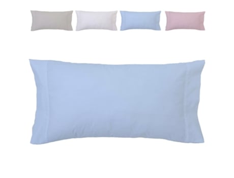 Funda De Almohada De Colores Polialgodón Bocas Abiertas Azul Almohada 70/75 Cm