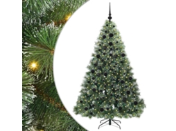 Decoração Sazonal Vidaxl Verde Plástico (180 Cm)