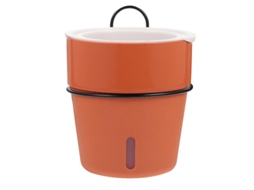 Conjunto de Vaso de Flores de Plástico ALLINLESS