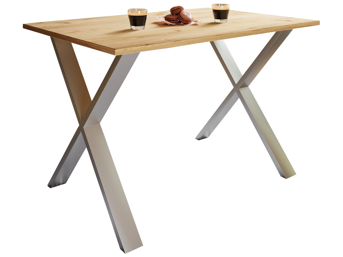 Mesa De Jantar De Madeira Mesa De Cozinha Xona X Vcm