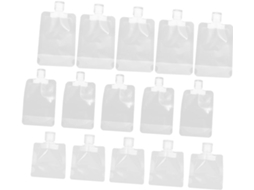 De 24 Sachês Recarregáveis Para Cosméticos, Macios E Impermeáveis, Em Formato Quadrado, Para Loção E Outros Produtos.