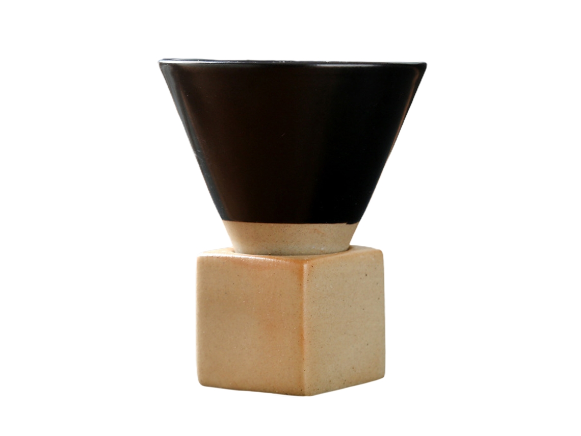 Copo de Café Espresso de Cerâmica Vintage com Base 200ml LAXISCREED