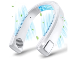 Ar Condicionado de Pescoço, Ventilador de Pescoço Portátil Com Chip De Refrigeração Semiconductor, Branco Yizhood